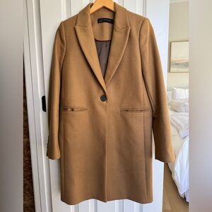Zara Women's Tan Coat